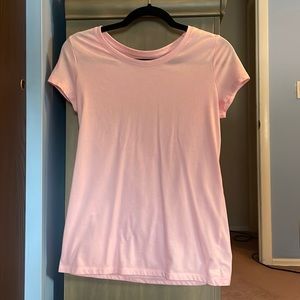 No Boundaries Large (Size 11-13) Pink Scoop Neck Basic T-Shirt